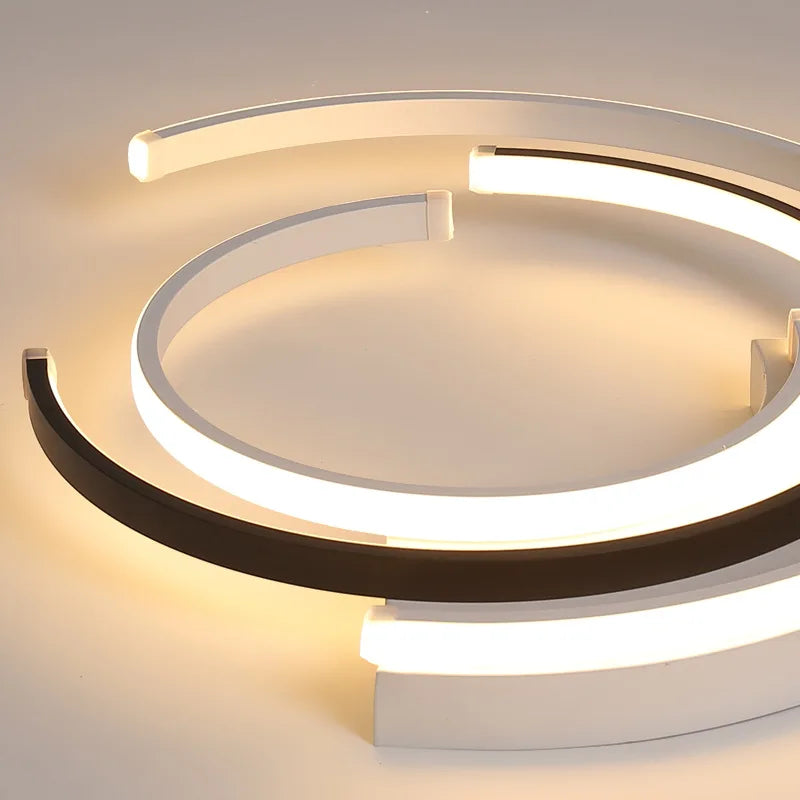 Modern LED Ceiling Light Dimmable | Designer Ceiling Lamp for Living Room