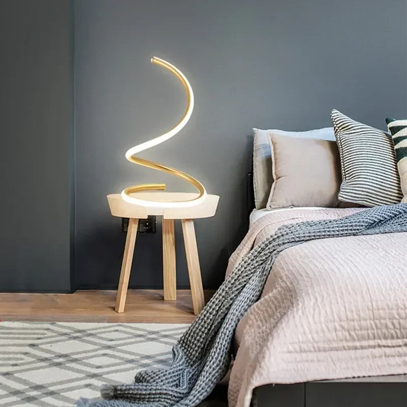 GlowStream - Modern LED Table Lamp