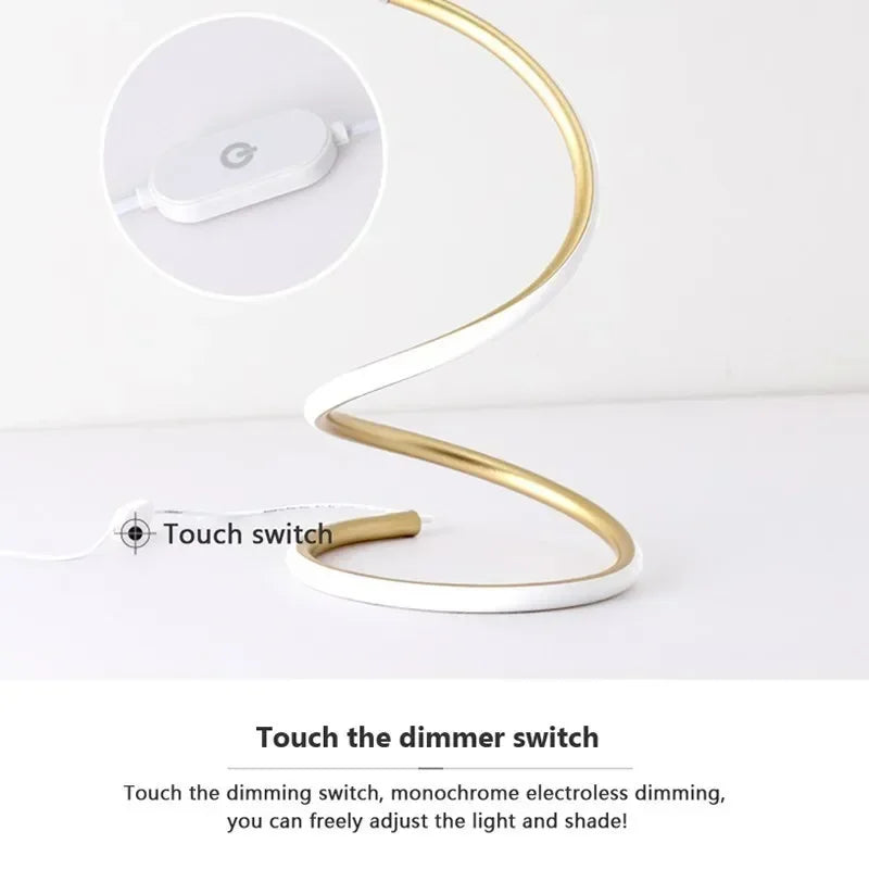 GlowStream - Modern LED Table Lamp