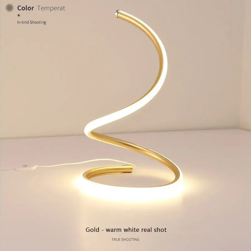 GlowStream - Modern LED Table Lamp