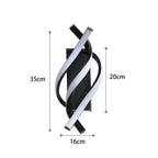 Spiral-shaped wall light