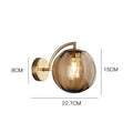 Luxury Modern Wall Lamp Made of Glass - CrystalGlow
