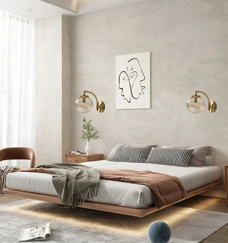Luxury Modern Wall Lamp Made of Glass - CrystalGlow