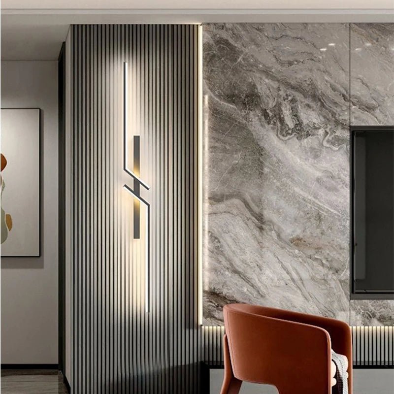 Creative LED wall lamp with stripe design | Modern design