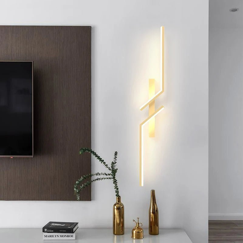 Creative LED wall lamp with stripe design | Modern design