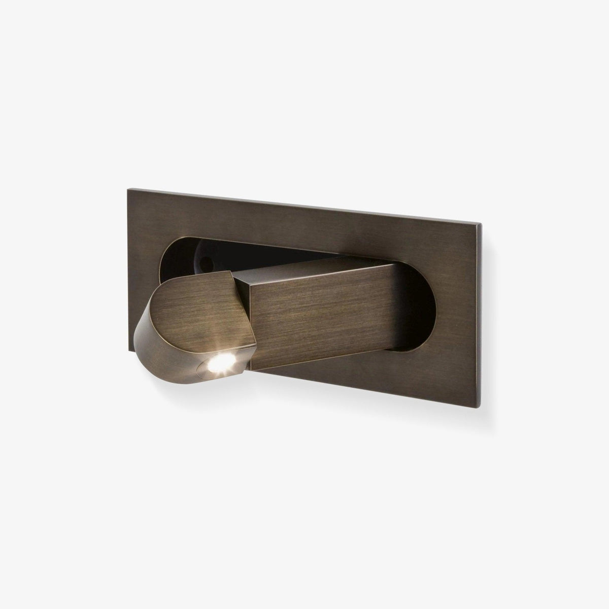 LED Bedside Lamp LUMEVIA | 3 Light Colors | Aluminum Alloy | Ø19 cm x H8 cm | With Push Button