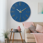 Silent Quartz Wall Clock with Modern Design