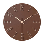 Silent Quartz Wall Clock with Modern Design