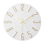 Silent Quartz Wall Clock with Modern Design