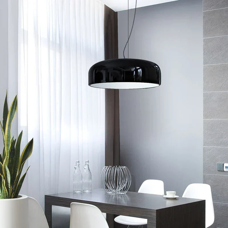 Modern drop-shaped pendant light, designer LED hanging lamp for dining room & kitchen