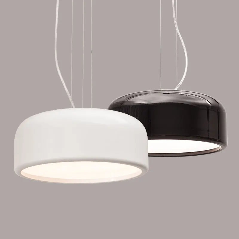 Modern drop-shaped pendant light, designer LED hanging lamp for dining room & kitchen