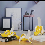 Fashionable lamp in the shape of a banana providing fun lighting
