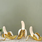 Fashionable lamp in the shape of a banana providing fun lighting