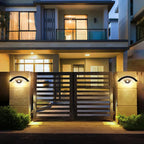 LED wall light with motion sensor - weatherproof body induction light, energy-saving, ideal for outdoor use and security