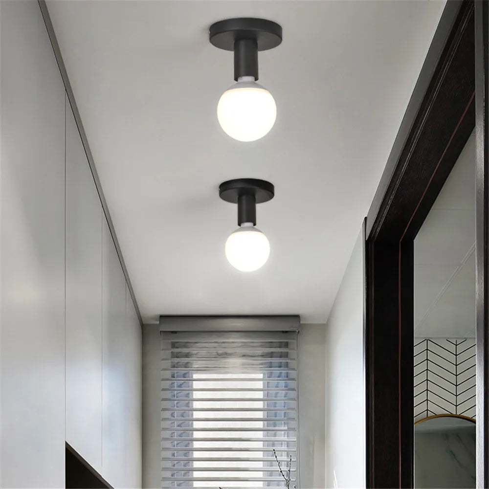 Modern LED Ceiling Light – Minimalist Interior Lighting for Hallway and Living Room