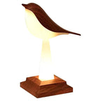 Eclectus Bird-Inspired LED Table Lamp