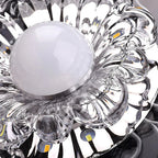 Elegant crystal ceiling light with LED – Modern lighting for living spaces