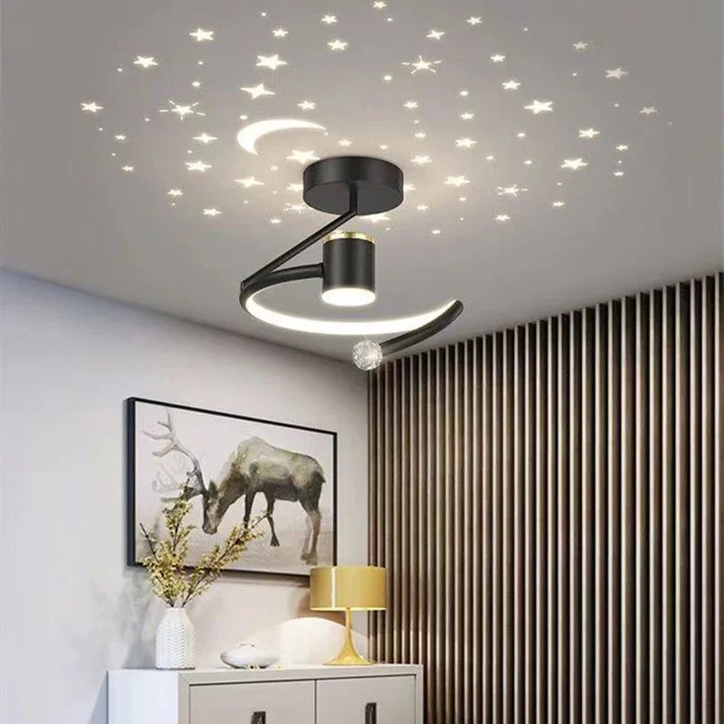 Ceiling Lights Modern LED Star Effect Design