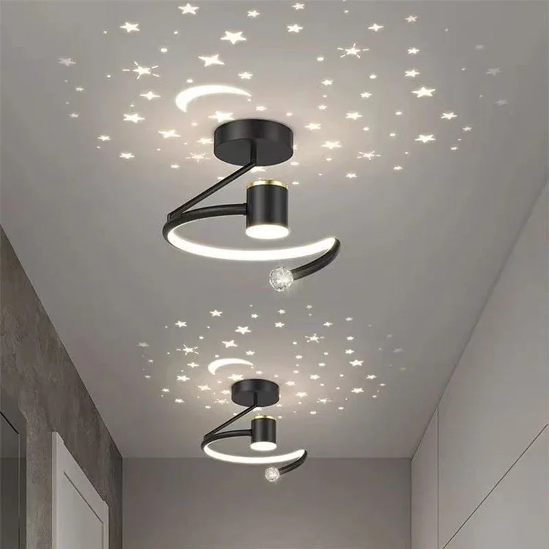 Ceiling Lights Modern LED Star Effect Design
