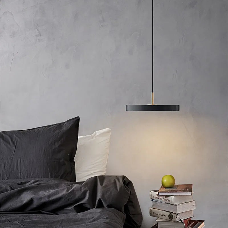 Slim Disc Pendant Light