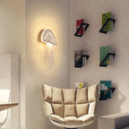 GlimmerCoral Jellyfish LED Wall Lamp