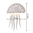 GlimmerCoral Jellyfish LED Wall Lamp