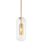 Modern LED Wall Light with Glass Cover for Bedroom and Living Room