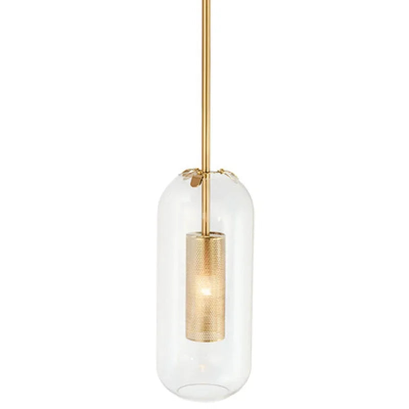 Modern LED Wall Light with Glass Cover for Bedroom and Living Room