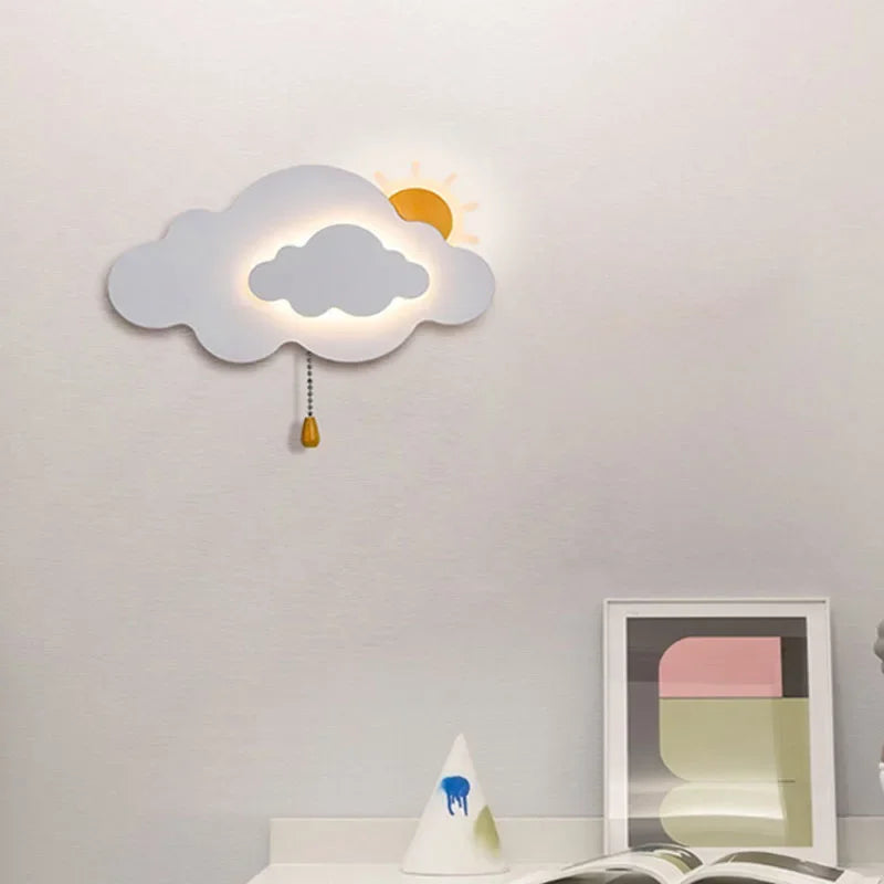 LED wall lamp for children's rooms and corridors