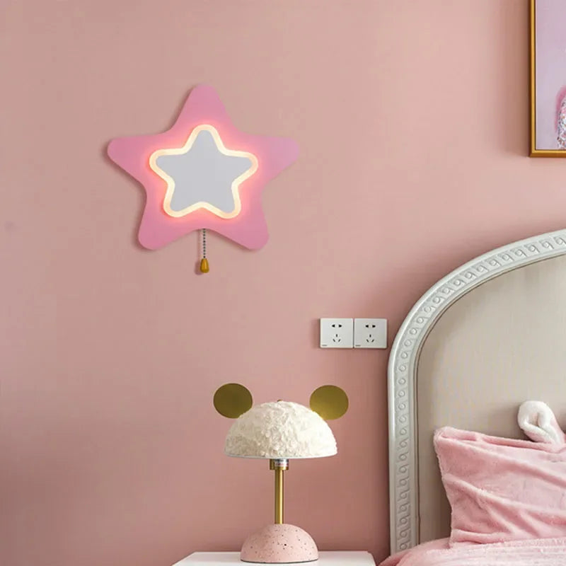 LED wall lamp for children's rooms and corridors
