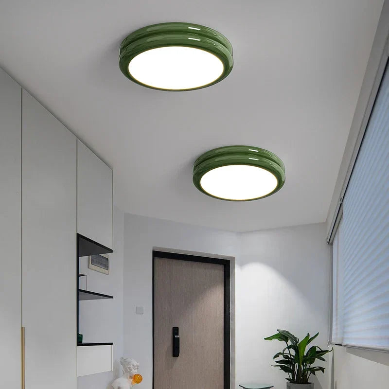 Modern LED Pendant Lamp with Iron and Acrylic Body for 1–3 m² Rooms