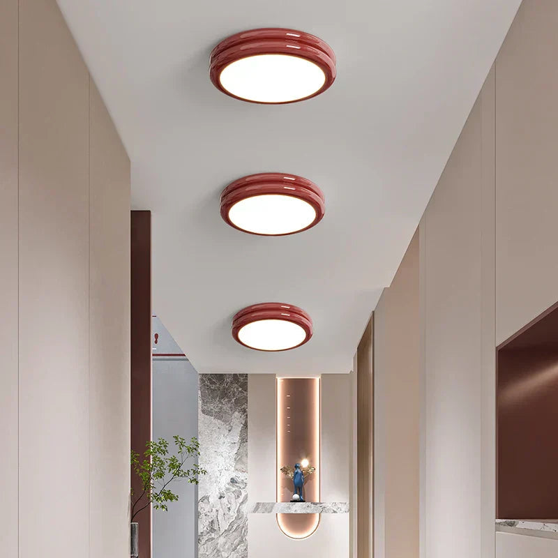 Modern LED Pendant Lamp with Iron and Acrylic Body for 1–3 m² Rooms