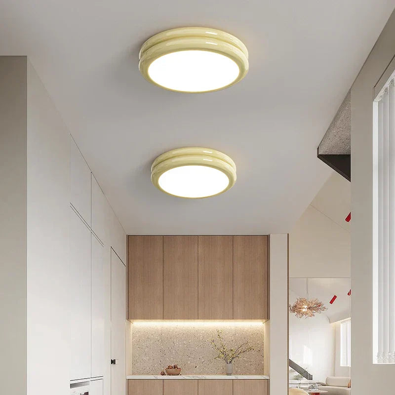Modern LED Pendant Lamp with Iron and Acrylic Body for 1–3 m² Rooms