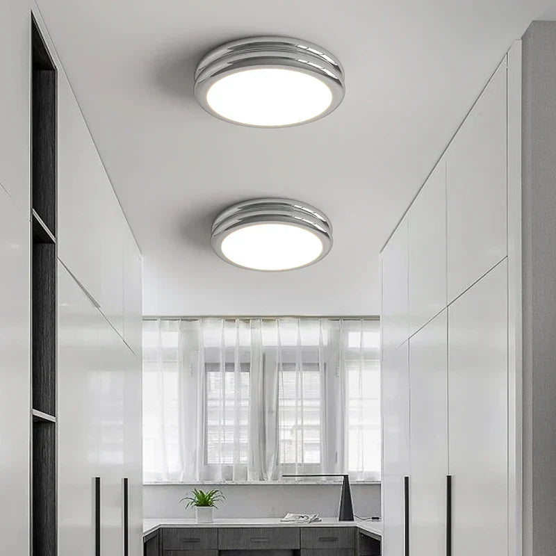 Modern LED Pendant Lamp with Iron and Acrylic Body for 1–3 m² Rooms