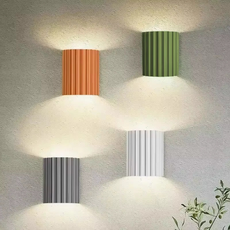 ArchiLume | Modern Ribbed Lamp, Wall Light