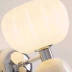 Modern wall sconce with glass lampshade – Elegant LED wall light for bedroom & living room