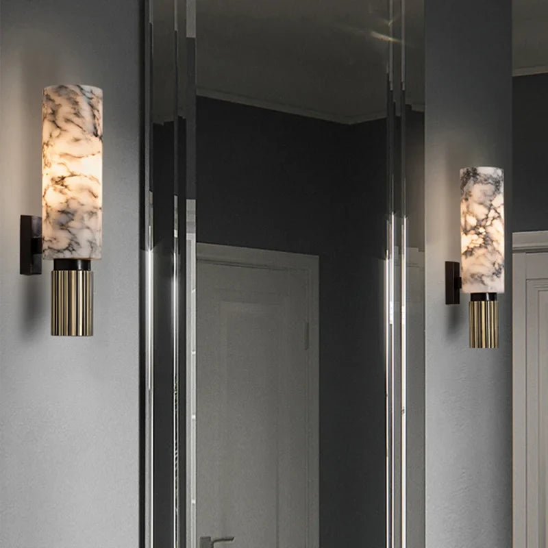 Illuminated Wall Decoration made of Marble - LustraMar