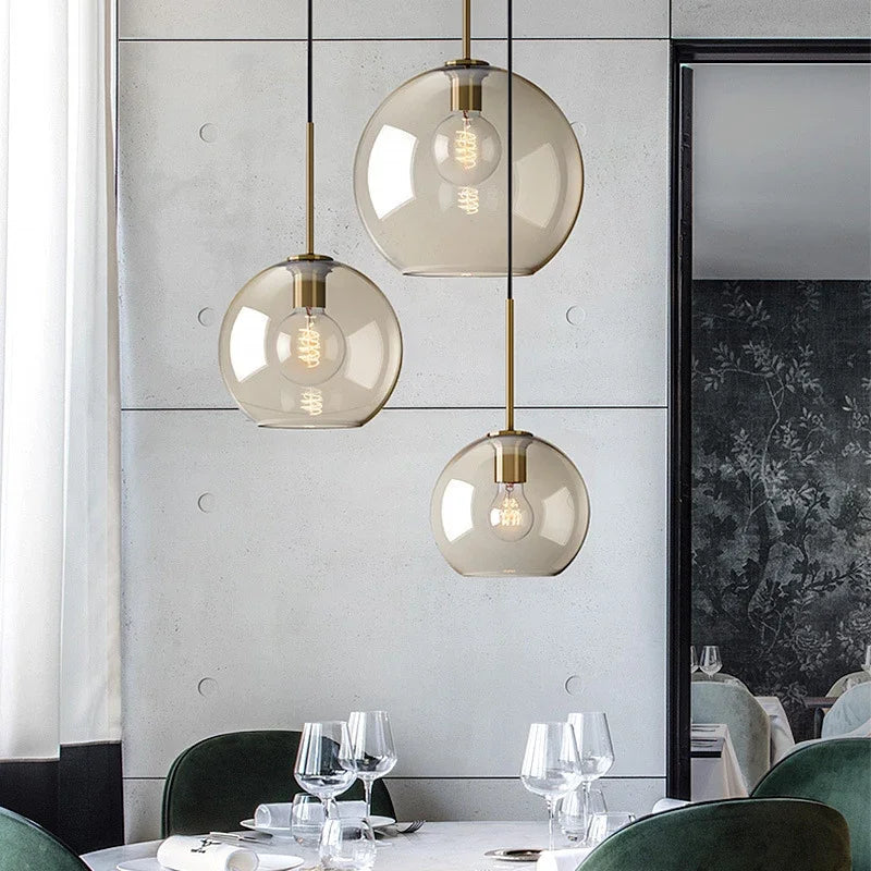 Elegant Scandinavian Pendant Light - GlasNord