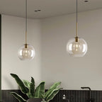 NordicGlas - Modern Scandinavian Glass Pendant Lamp for Dining Room and Living Room