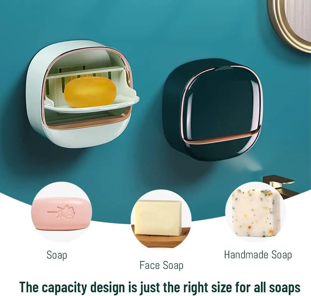 Modern soap dish with drip tray – Practical & longer soap durability