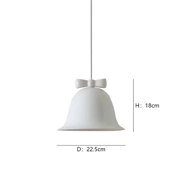 ElegantBow – Modern Bow LED Pendant Lamp for Atmospheric Lighting