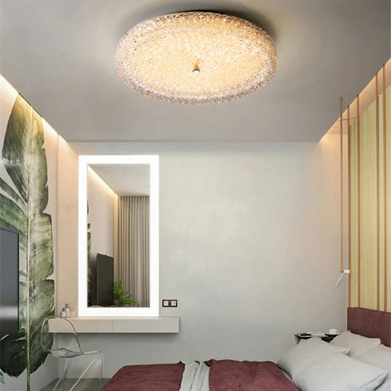 Elegant LED Chandelier – Modern Ceiling Light with Crystal for Living Room and Bedroom