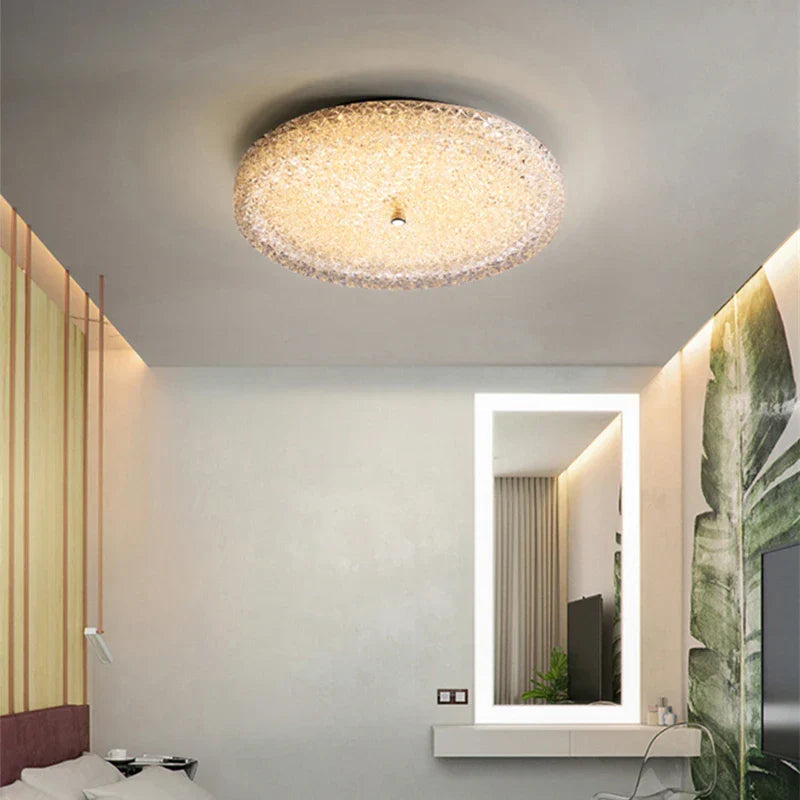 Elegant LED Chandelier – Modern Ceiling Light with Crystal for Living Room and Bedroom