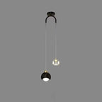 Modern Crystal Pendant Light | Elegant Hanging Lamp for Living Spaces