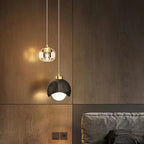 Modern Crystal Pendant Light | Elegant Hanging Lamp for Living Spaces