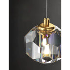 Modern Crystal Pendant Light | Elegant Hanging Lamp for Living Spaces