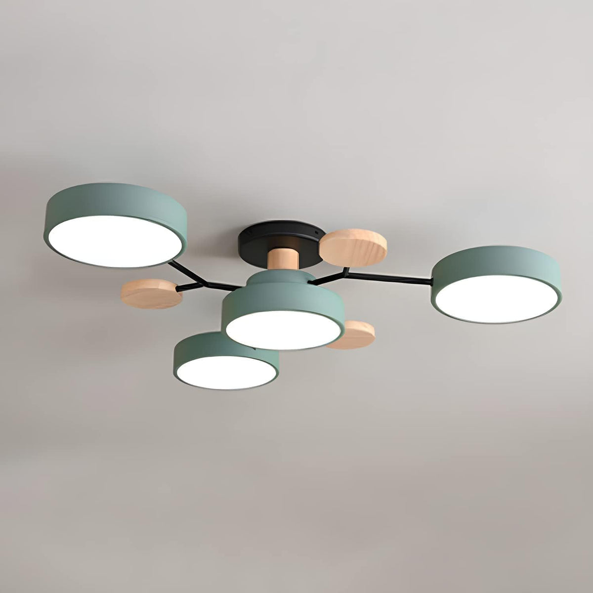 Modern LED Ceiling Lamp | Round Ceiling Light for Living Room
