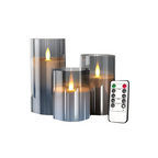 LuxeLumen LED Candle Set | Elegant LED candles with remote control for atmospheric ambiance
