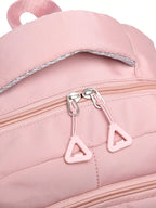 Waterproof Pink Girls Backpack with Laptop Compartment – Stylish & Practical School Bag