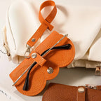 Fashionable glasses case made of leather – Suitable for sunglasses, reading glasses & XL glasses
